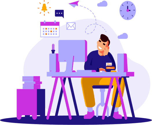 Creator working illustration